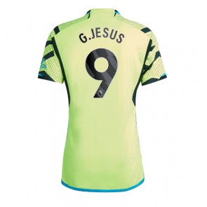Lacne Muži Futbalové dres Arsenal Gabriel Jesus #9 2023-24 Krátky Rukáv - Preč
